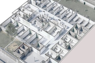 1st Prize Institute of Health Assistance Bidding – Underground Extension of the Emergency Service at Santa Caterina's Hospital for Covid Emergency